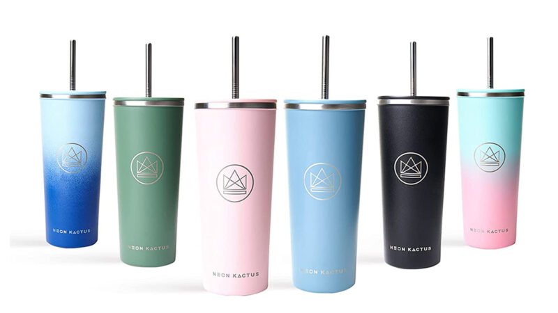 wholesale tumblers with laser printed logos and pattern