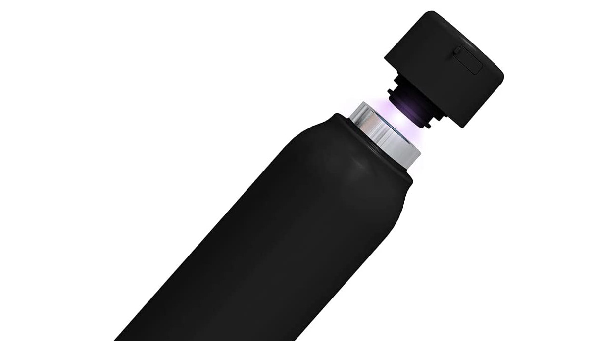 Buy Wholesale China Uvc Led Light Sterilizing Thermos Water Bottle