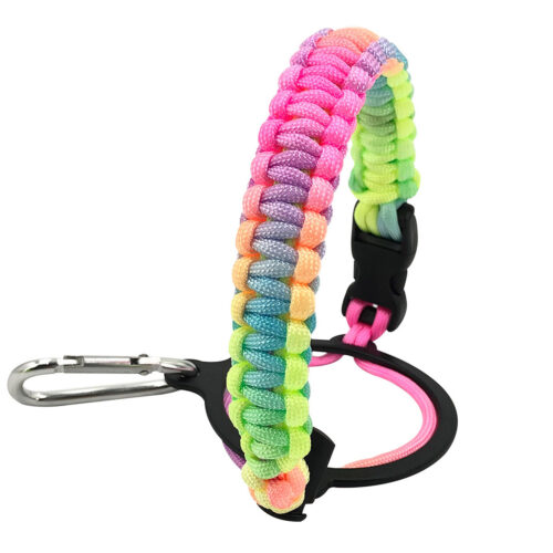 custom color paracord with carabiner