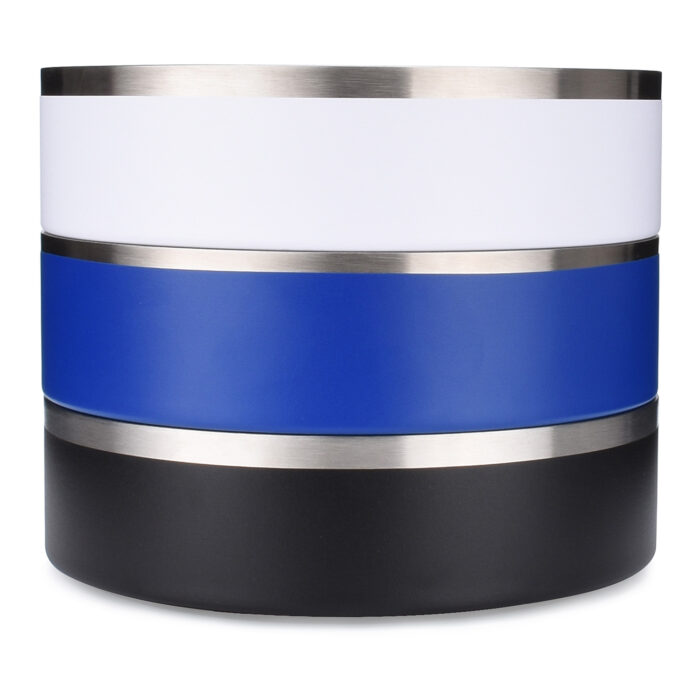 custom dog bowl with rubber bottom