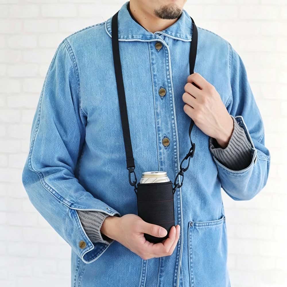 wholesale custom can coolers shoulder straps