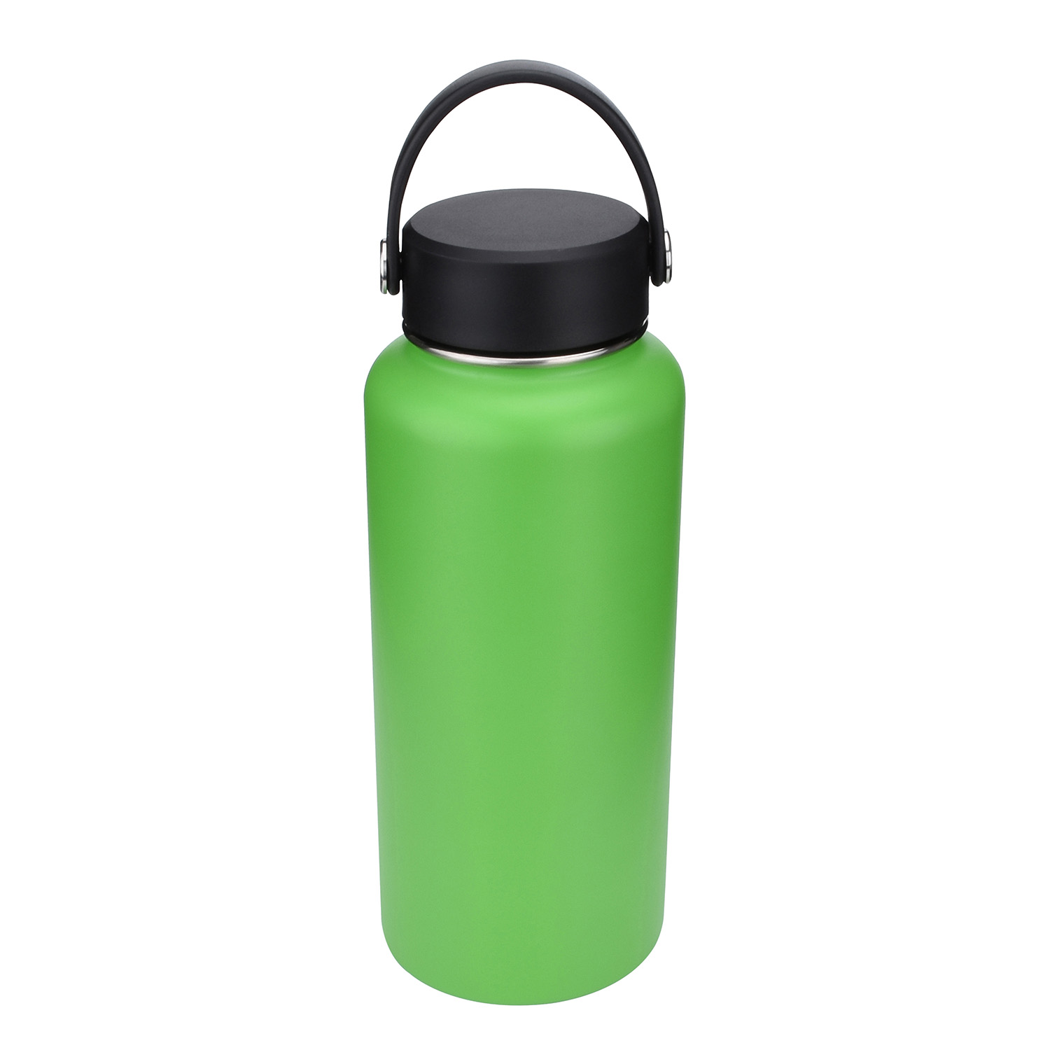 Hydro Flask Water Bottle - Stainless Steel & Vacuum Insulated - Wide Mouth  2.0 with Leak Proof Flex Cap - 32 oz, Watermelon