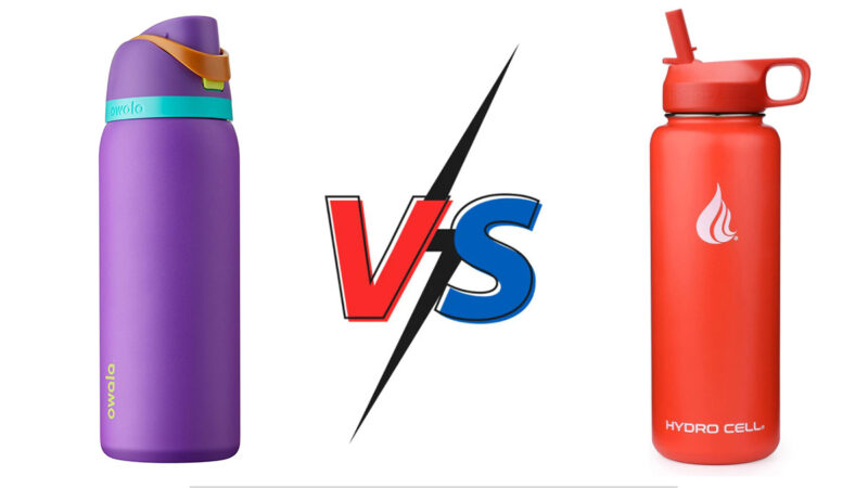 Hydro Cell VS Owala water bottles