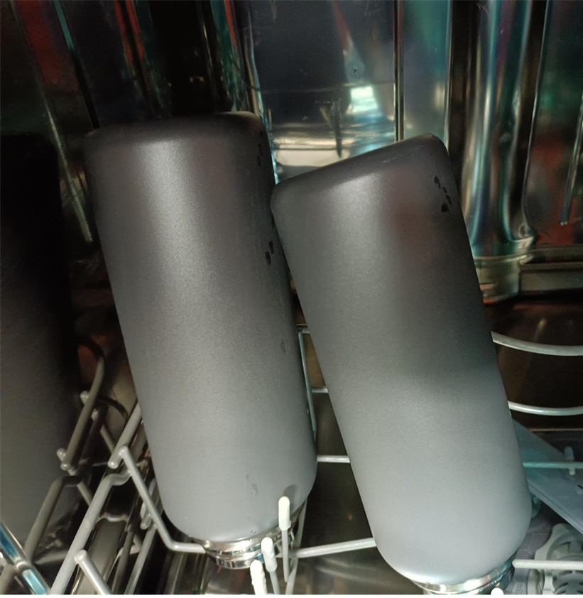 vacuum insulated stainless steel drink bottle dishwasher testing