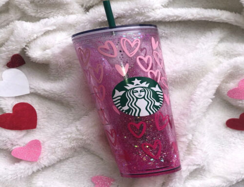 Glittery Snow Globe Tumbler Tutorial