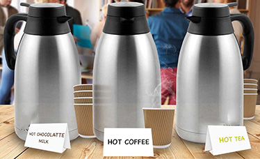 Versatile insulated coffee carafes Versatile insulated coffee carafes