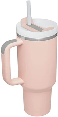 custom 40oz travel tumblers with handle