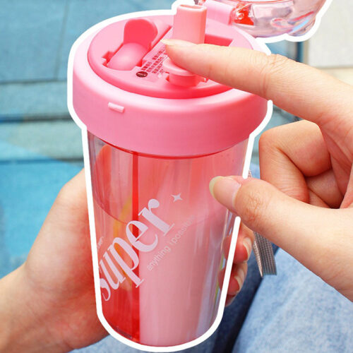 Tritan Tumbler Protein Shaker Bottle with Shake Ball and Silicone