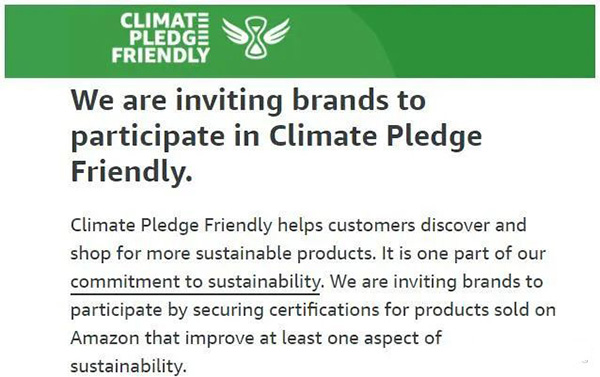 climate pledge friendly climate pledge friendly