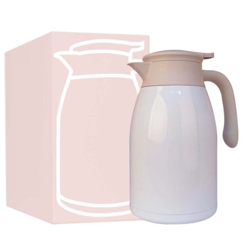 2L Household Vacuum Flask Stainless Steel Coffee Carafe Pot 12 Hours Hot Beverage Dispenser