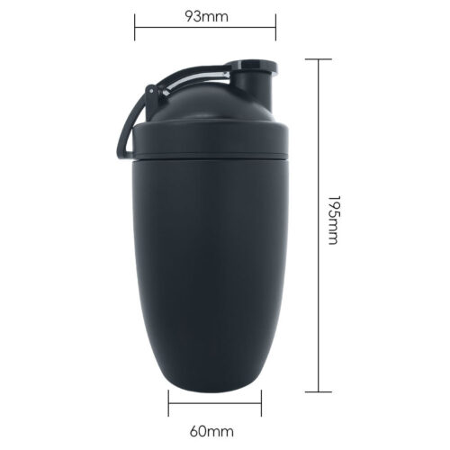 Insulated Stainless Steel Water Bottle Shaker Cup for Protein Mixes and Pre Workout OEM