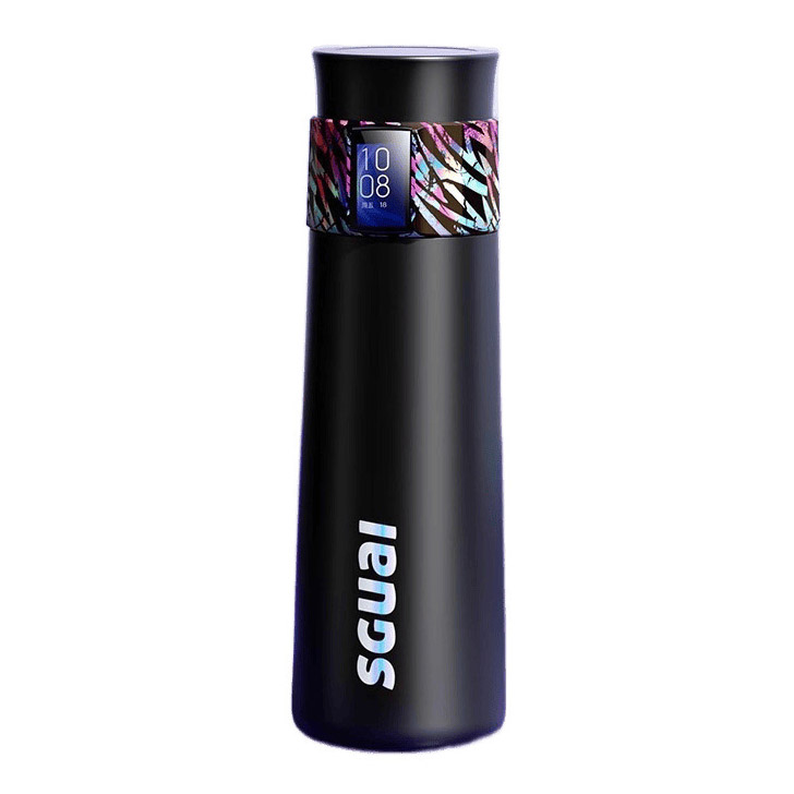 Smart Water Bottle With Intake Record Monitoring & Reminder APP Bluetooth TFT Temperature Display