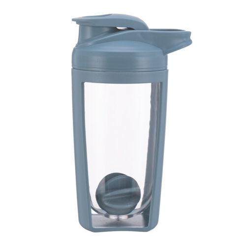Blender Shaker Bottle Plastic Protein Drink Cup Portable Leakproof for Gym Pre-Workout