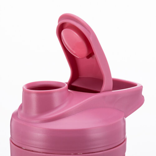 Blender Shaker Bottle Plastic Protein Drink Cup Portable Leakproof for Gym Pre-Workout
