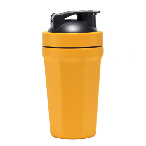 Custom Stainless Steel Insulated Protein Shaker Bottle with Mixing Ball for Pre-Workout Drinks
