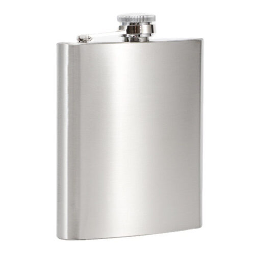 Customized Leakproof Stainless Steel Hip Flask for Liquor Portable Small Alcohol Bottle 8oz