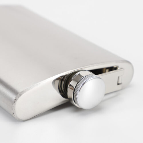 Customized Leakproof Stainless Steel Hip Flask for Liquor Portable Small Alcohol Bottle 8oz