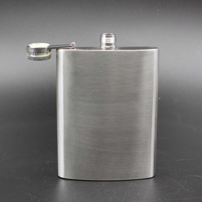 Customized Leakproof Stainless Steel Hip Flask for Liquor Portable Small Alcohol Bottle 8oz