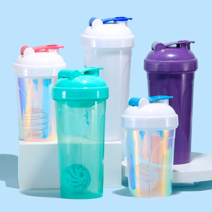 OEM Shaker Bottle for Protein Mixes Leak-Proof Sports Water Bottle BPA Free for Gym