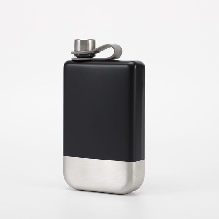 Premium Wholesale 9oz Stainless Steel Hip Flask for Whiskey Business Gifts Leakproof Camping