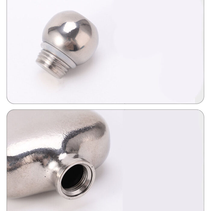 Pure Titanium Mini Hip Flask Pocket Liquor Drinkware Outdoor Portable Wholesale Custom