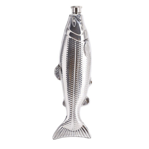 Trout-Fish-Shape Hip Flask Pocket Wine Pot Stainless Steel Party Drinkware For Outdoor Travel