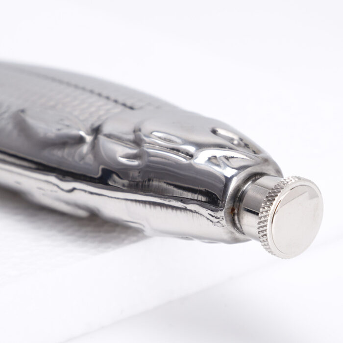 Trout-Fish-Shape Hip Flask Pocket Wine Pot Stainless Steel Party Drinkware For Outdoor Travel