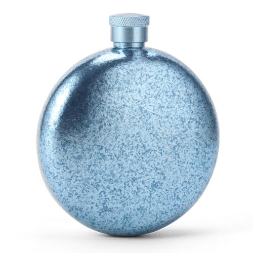 Wholesale Round Titanium Hip Flask Portable Mini Wine Pot for Outdoor Camping Travel