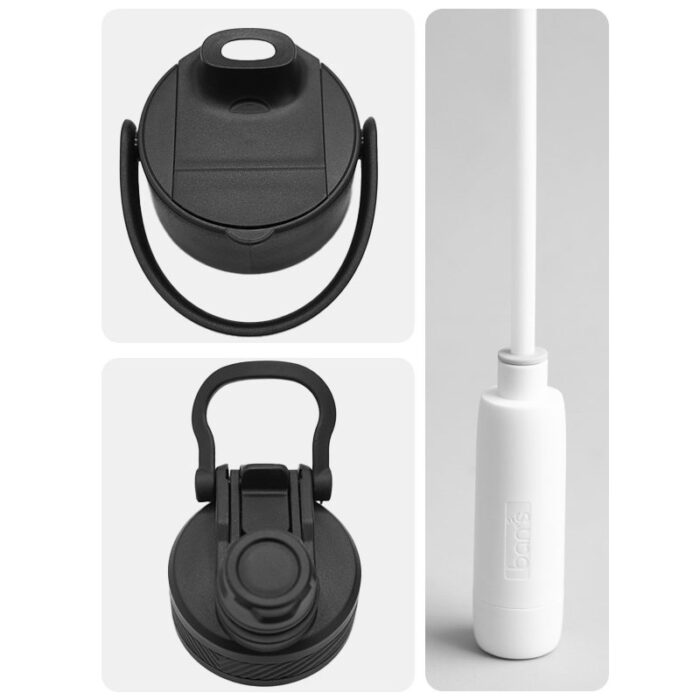 304 Stainless Steel Thermos Cup with Lids Suitable for Filter Portable Outdoor Water Bottle with Handle