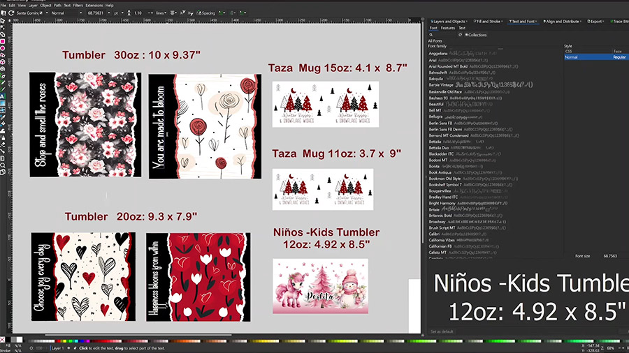 Heat Press Sublimation Tumblers Mugs-3 Heat Press Sublimation Tumblers Mugs