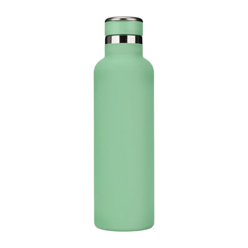 Standard Mouth Water Bottle Soft Touch Stainless Steel Metal Handle Hydro Vacuum Flask wholesale