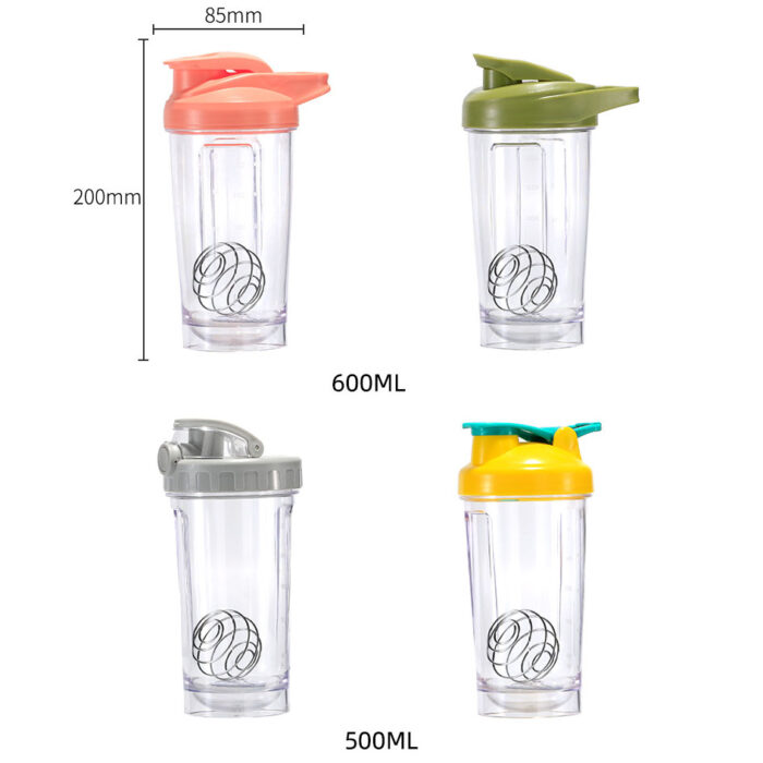 OEM Blender Shaker Bottle Wide-Mouth Sports Cup with Handle for Protein Mixes