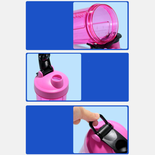OEM Blender Shaker Bottle Wide-Mouth Sports Cup with Handle for Protein Mixes
