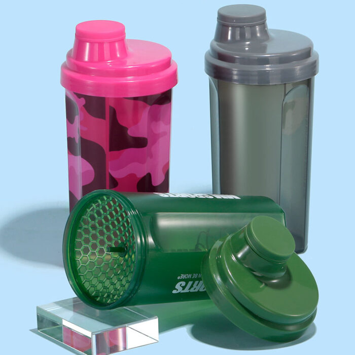 Protein Shaker Bottle for Gym Sports Leak-Proof BPA-Free Fitness Cup Wholesale