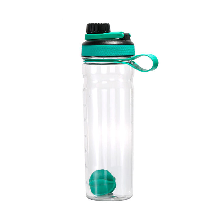 Protein Shaker Cups with Mix Balls And Screw on Lids Outdoor Sports Water Bottles Custom logo
