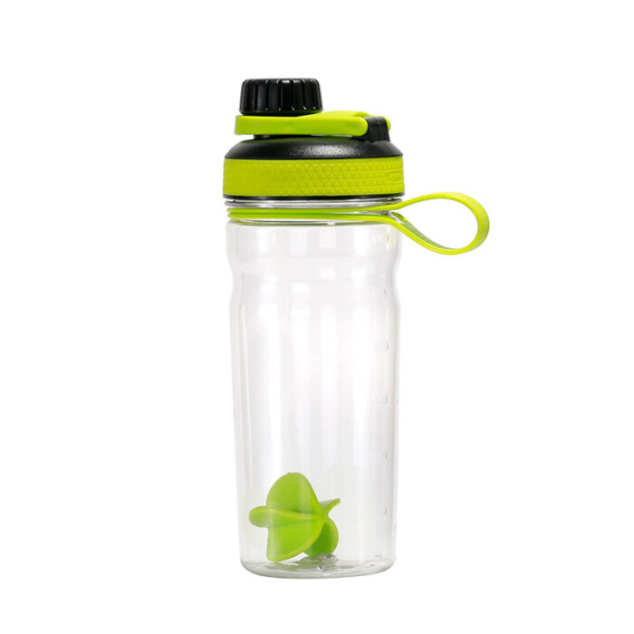 Protein Shaker Cups with Mix Balls And Screw on Lids Outdoor Sports Water Bottles Custom logo