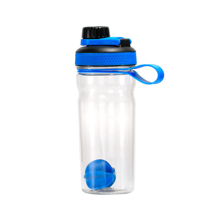 Protein Shaker Cups with Mix Balls And Screw on Lids Outdoor Sports Water Bottles Custom logo