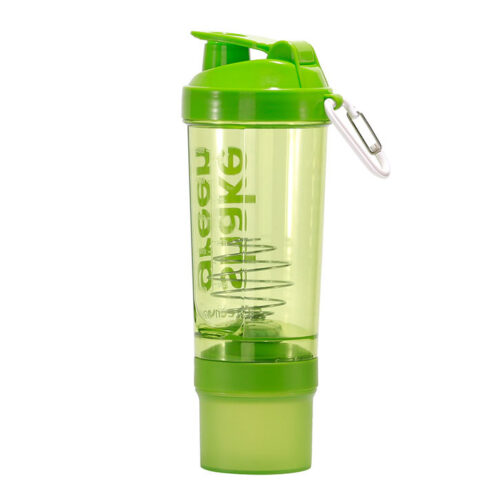 Wholesale Leak Proof Shaker Bottle BPA-Free Plastic Drinkware with Storage for Protein Powder