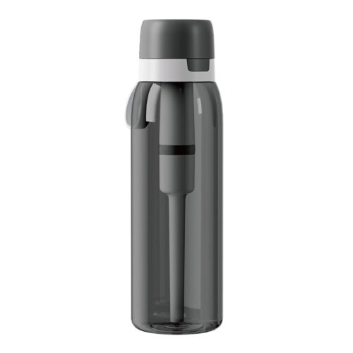 BPA-Free Portable Sports Water Bottle with Activated Carbon Filter for Travel Outdoor