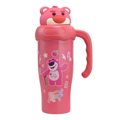 Cartoon Vacuum Insulated Mug Portable Stainless Steel Kids Tumbler Wholesale Custom