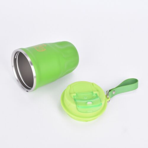 Custom Logo Reusable Stainless Steel Insulated Thermal Travel Coffee Mug Flask Bottle with Lid