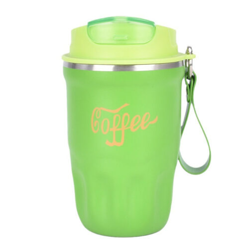 Custom Logo Reusable Stainless Steel Insulated Thermal Travel Coffee Mug Flask Bottle with Lid