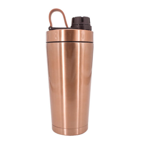 Double Wall Leakproof Insulated Stainless Steel Shaker Bottle for Mixing Protein Powder Pre-Workout