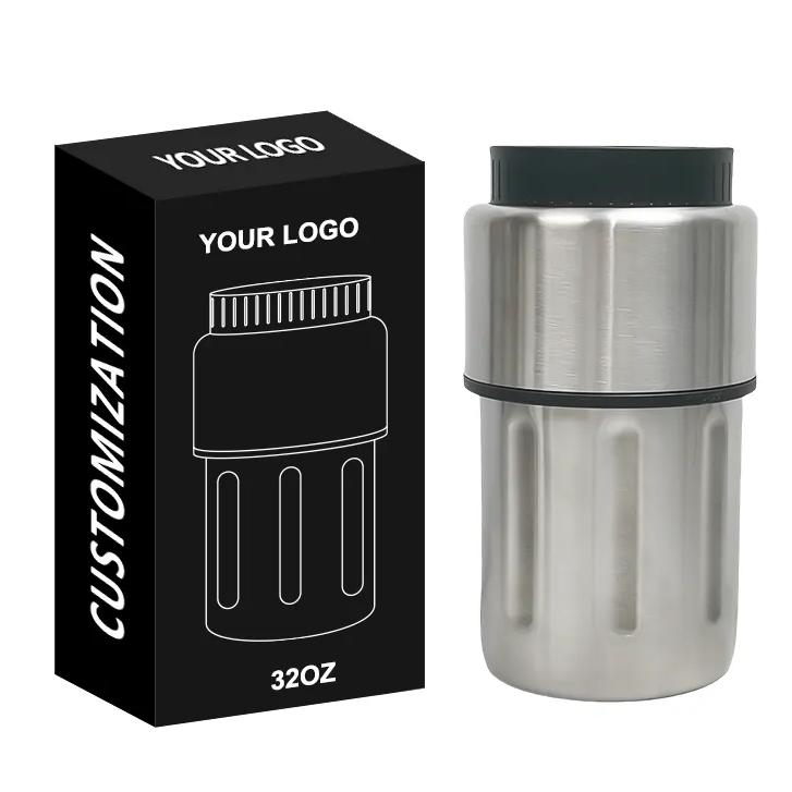 Insulated Beer Cooler Double Walled Stainless Steel Wine Bottle Chiller for Parties & Dinner