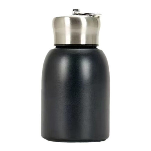 Mini Portable Stainless Steel Thermos Leakproof Thermal Travel Water Bottle with Handle for Kids