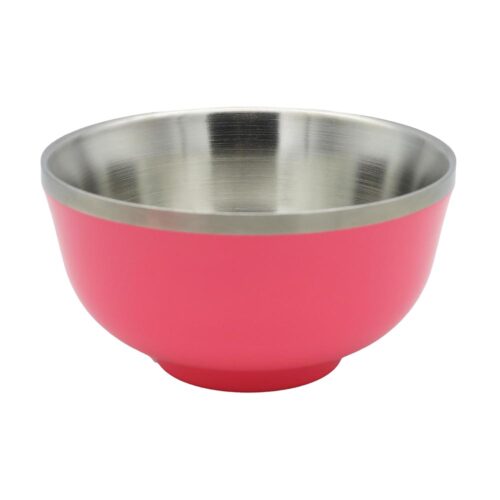 Wholesale Double Wall Insulated Salad Bowl Stainless Steel for Hot and Cold Food Cereal Soup