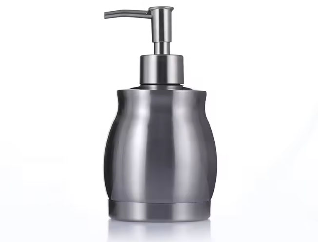 LALA DOLCE Stainless Steel Countertop Soap Dispenser