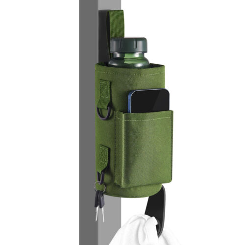 Outdoor Waterproof Hiking Sports Gym Crossbody Shoulder Magnetic Water Bottle Holder Sling Bag