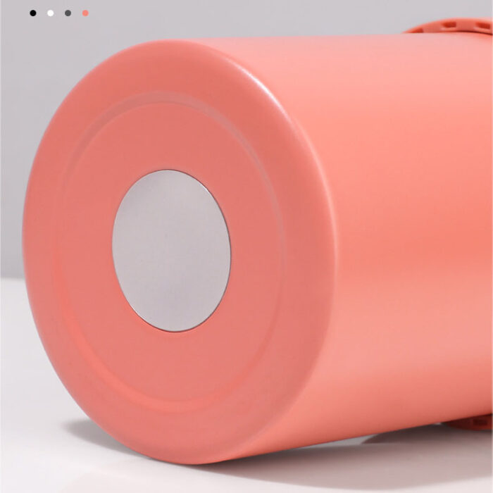 Portable Double Wall Beer Can Cooler Stainless Steel Insulated Cooling Jar with Rope
