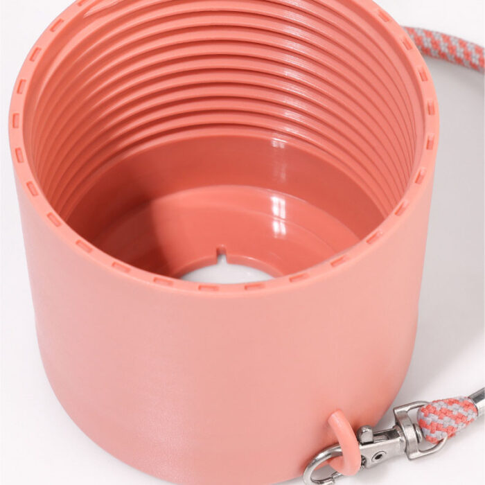 Portable Double Wall Beer Can Cooler Stainless Steel Insulated Cooling Jar with Rope